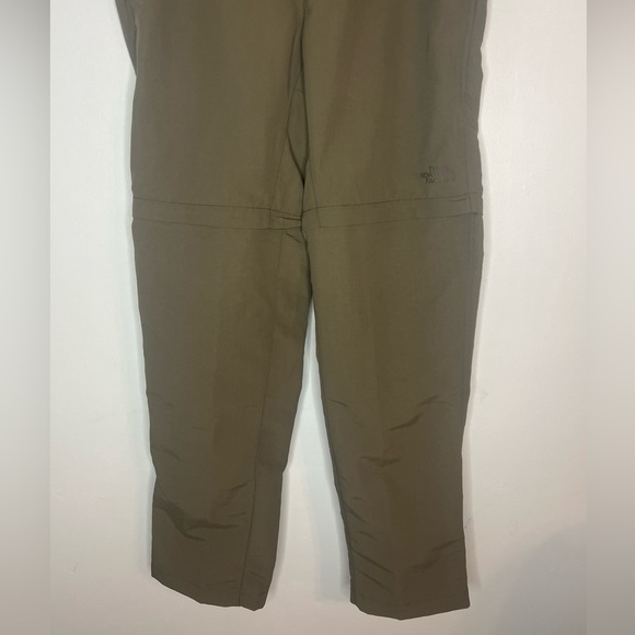 The North Face Green Convertible Hiking Outdoor Walking Pants Size 32 - Picture 4 of 16
